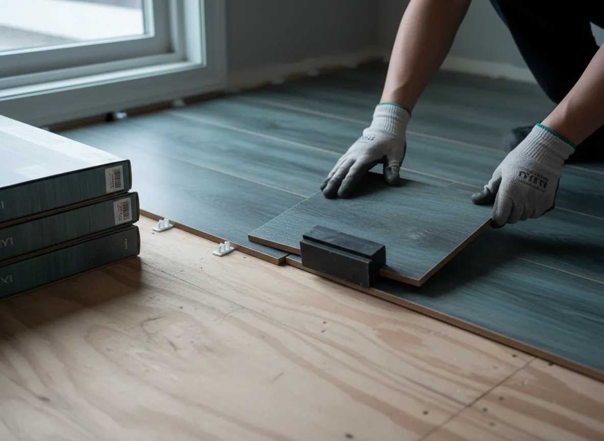 Luxury Vinyl Plank Installation company in Towner, ND